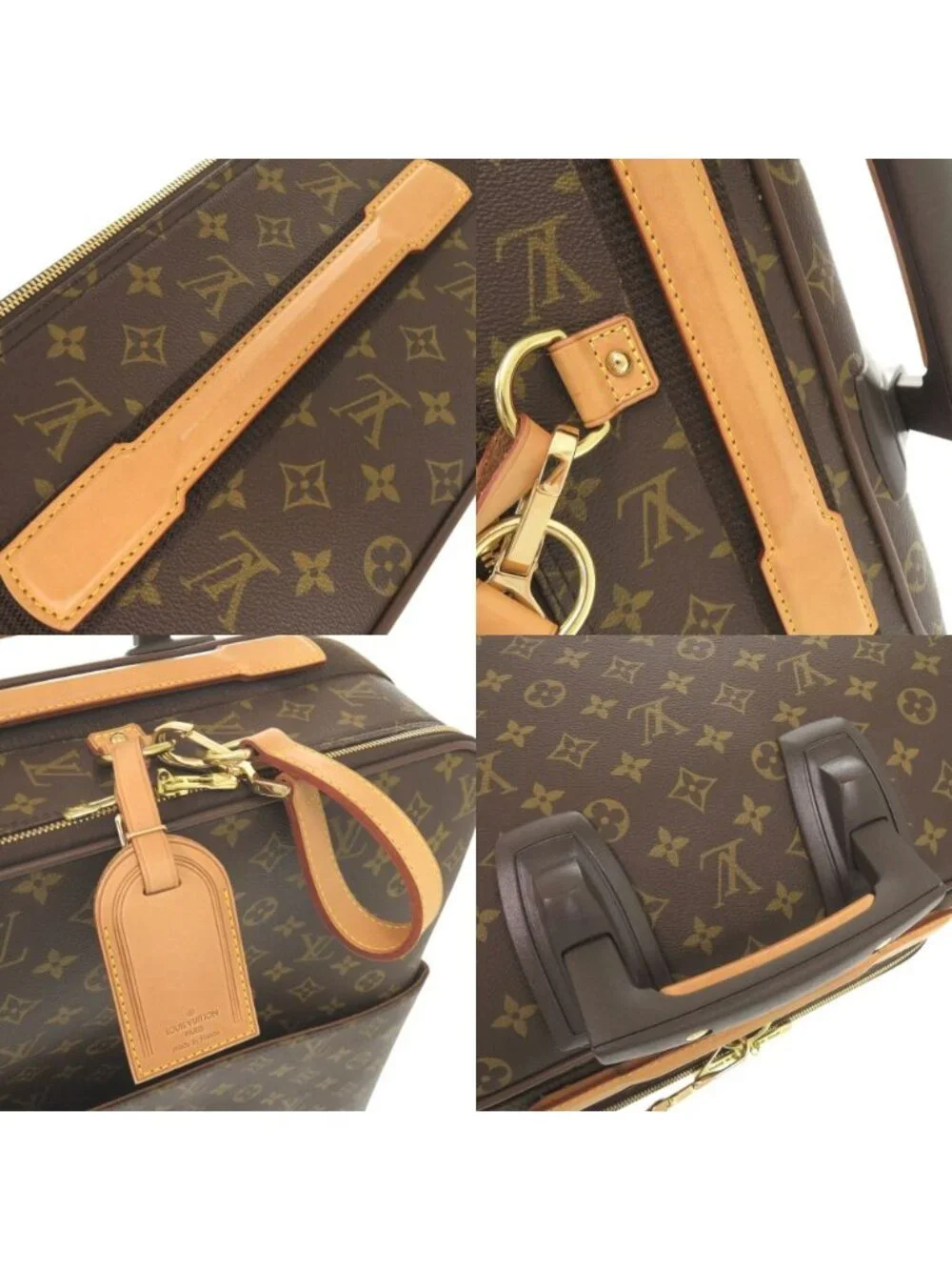 Louis Vuitton Pegase 55 Monogram Brown Travel Bag Carry Case